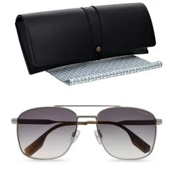 Sunglasses*Ted Baker Bak Chase Sun Sn54 in Silver