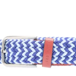 Belts*Ted Baker Callen Woven Elastic Belt in Blue