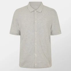 Shirts*Ted Baker Connyr Sspiqshrt in Grey