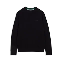 Knitwear*Ted Baker Liblo Knit Crew Neck Regular Fit Sweater in Blue