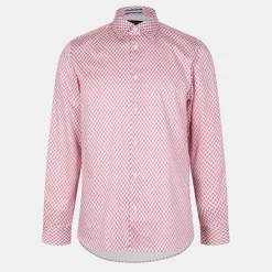 Shirts*Ted Baker Regular Fit Geographic Print Shirt in Pink