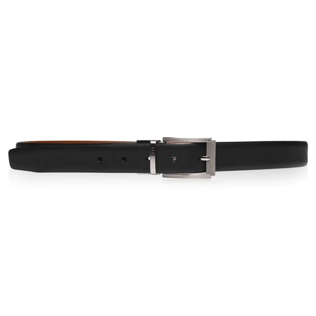 Belts*Ted Baker Reverse Belt in Black