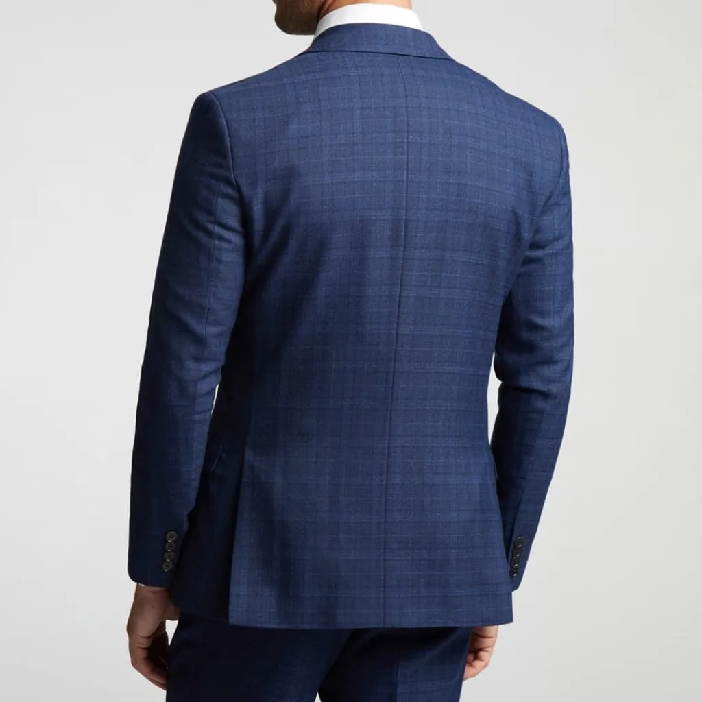 Coats And Jackets*Ted Baker Slim Fit Check Suit Jacket in Blue