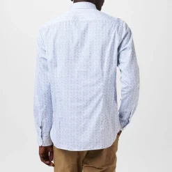 Shirts*Ted Baker Slim Fit Floral Long Sleeve Shirt in White