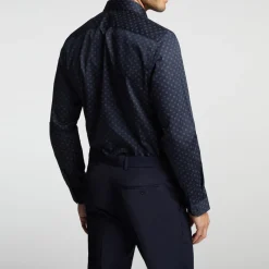 Shirts*Ted Baker Slim Fit Geo Shirt in Blue
