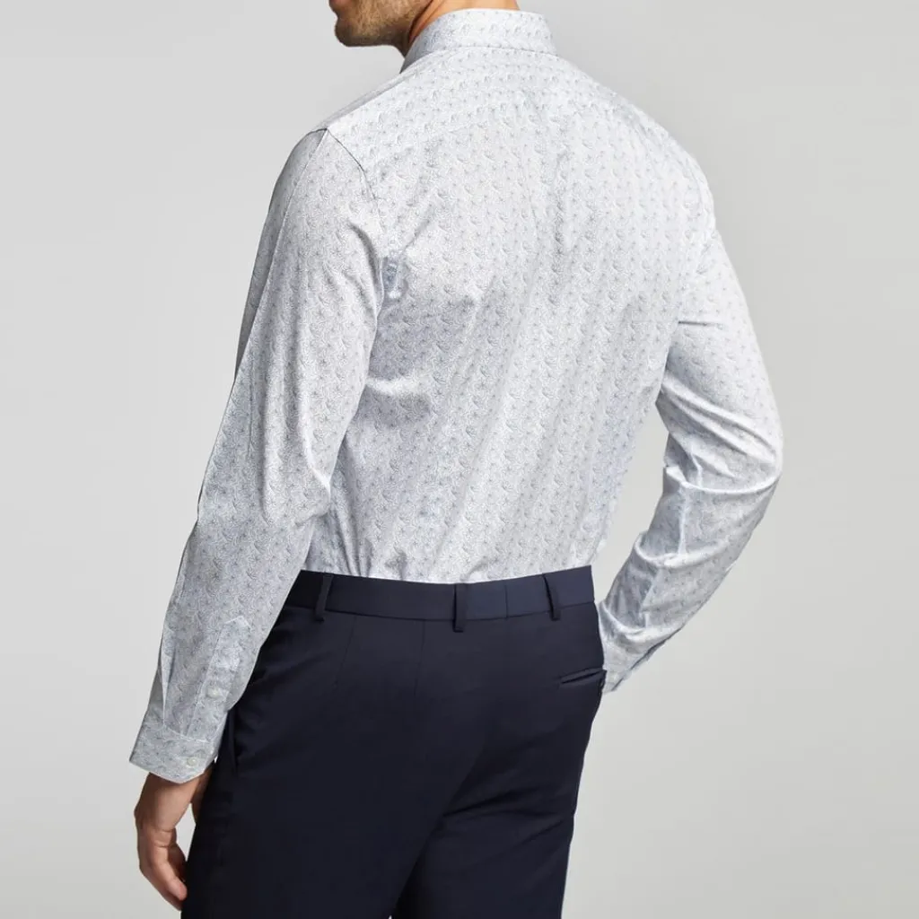 Shirts*Ted Baker Slim Fit Long Sleeve Shirt in Blue