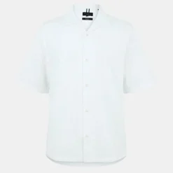 Shirts*Ted Baker Txtre Geo Shrt in White