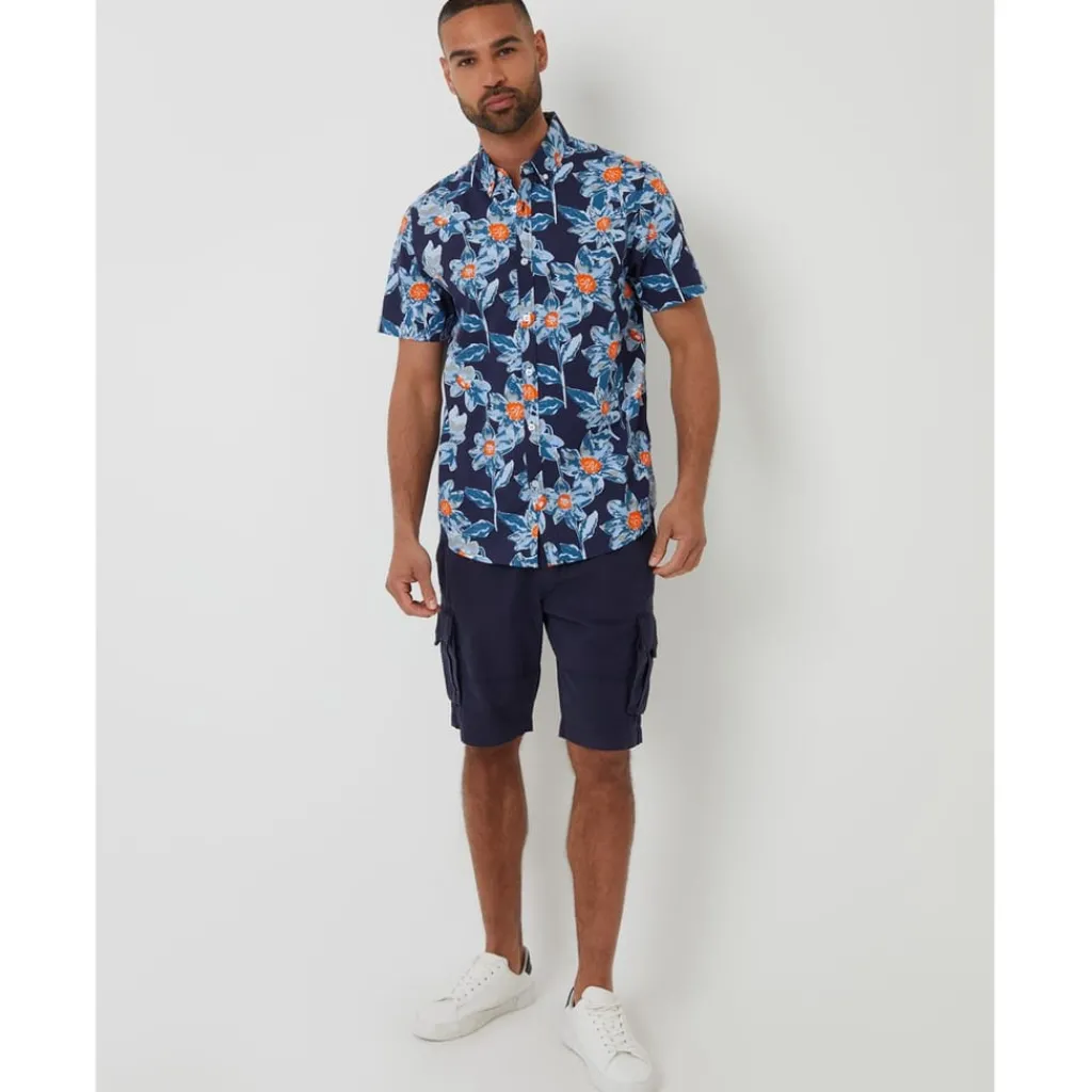 Shirts*Threadbare Bellis Shirt in Blue