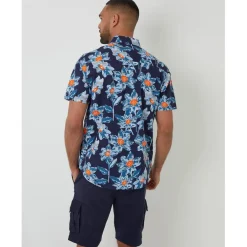 Shirts*Threadbare Bellis Shirt in Blue