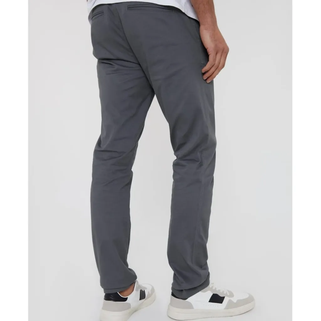 Trousers*Threadbare Cast Slim tr in Black