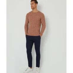 Knitwear*Threadbare Crew Neck Regular Fit Long Sleeve Sweater in Multi