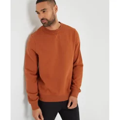 Knitwear*Threadbare Crew Satsuma in Orange