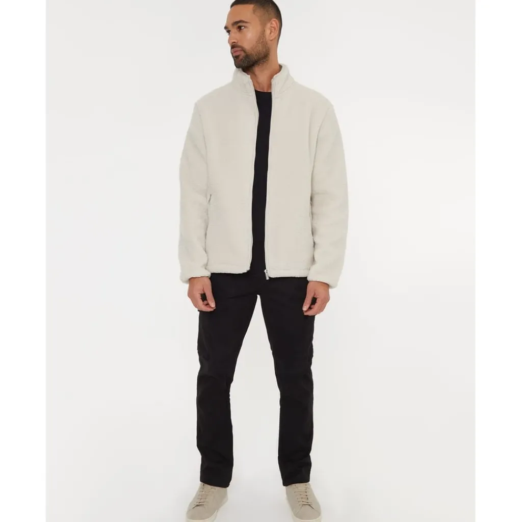 Sweatshirts*Threadbare Funnel Neck Regular Fit Sweatshirt in Neutral