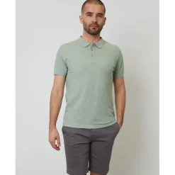 Polo Shirts*Threadbare Polo Malbork in Green