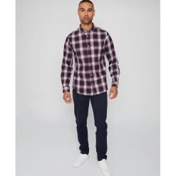Shirts*Threadbare Regular Fit Long Sleeve Shirt in Black