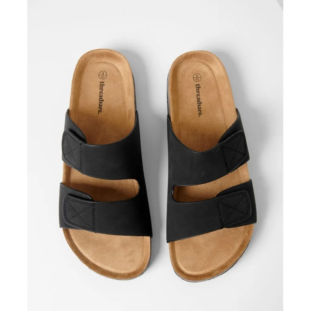 Beach Shoes*Threadbare Sandal Artemis in Black