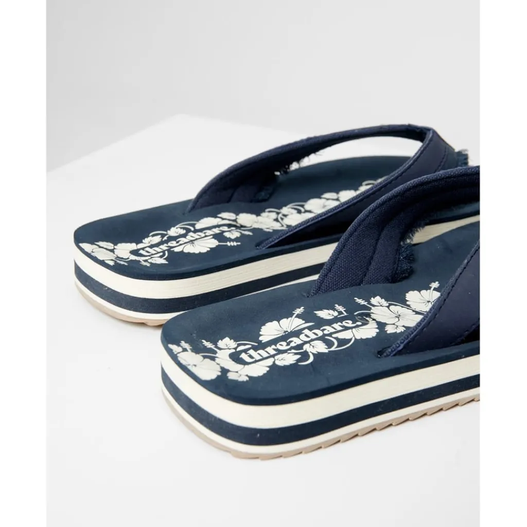 Beach Shoes*Threadbare Sandals August in Blue