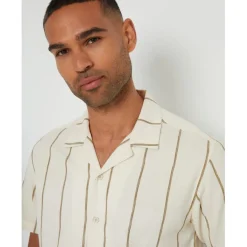 Shirts*Threadbare Shirt Lightwd in Neutral