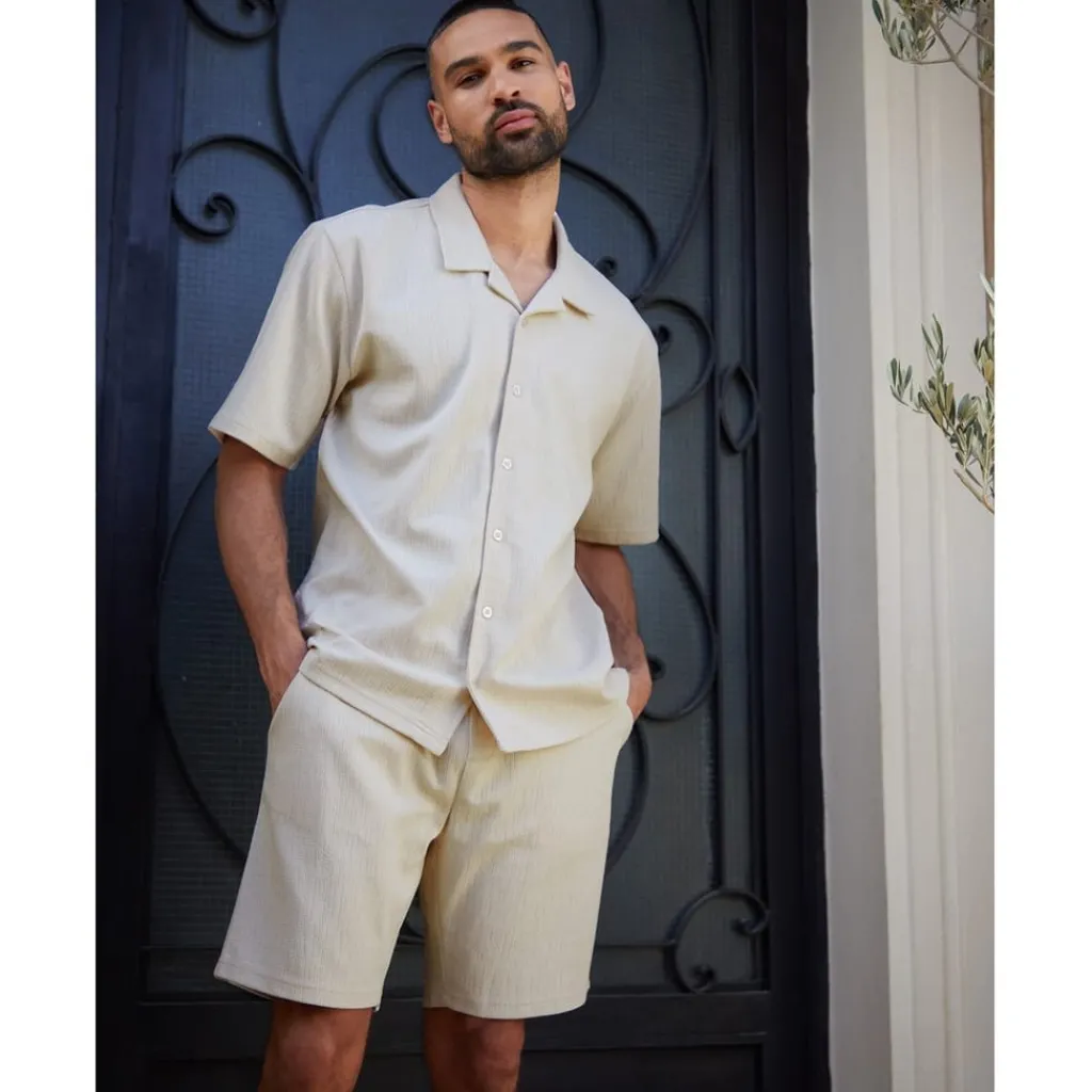 Shorts*Threadbare Short Plox in Cream