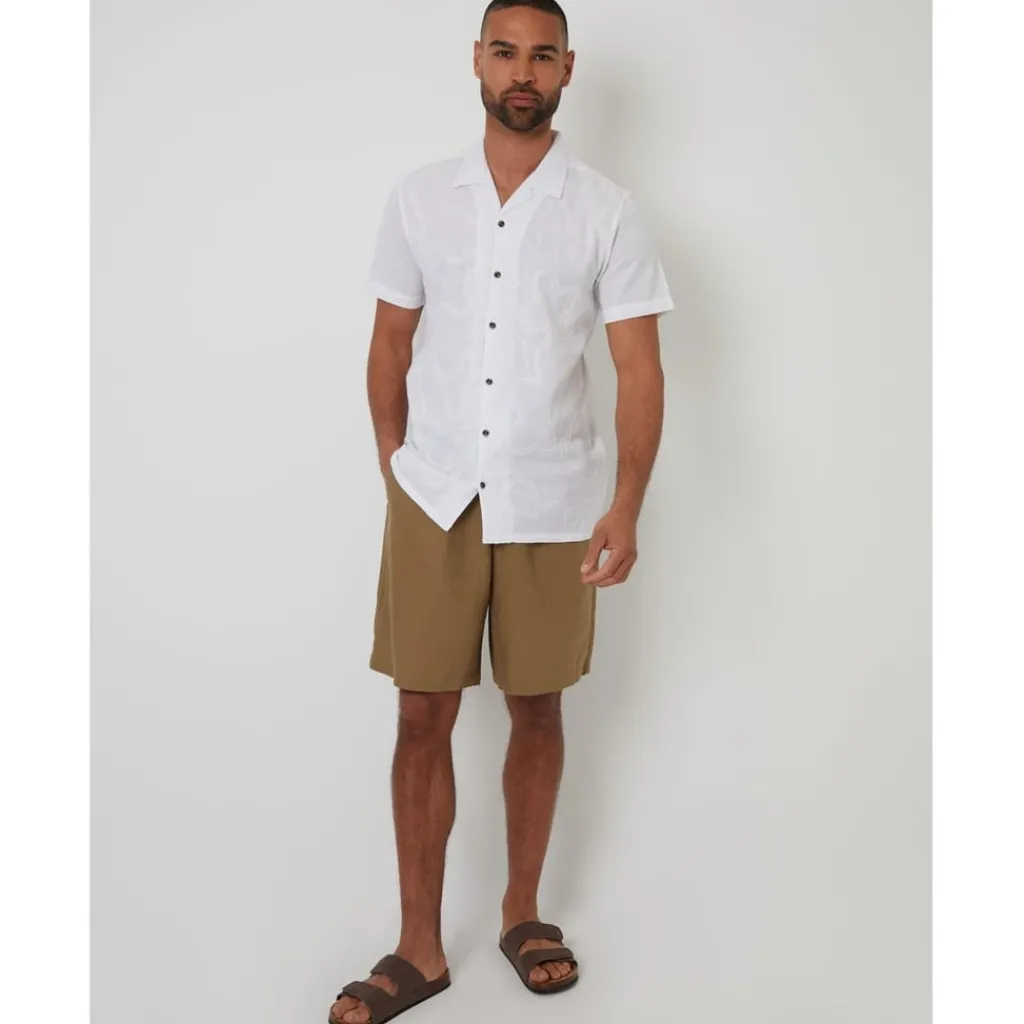 Shirts*Threadbare Sht Ss Avalwood in White
