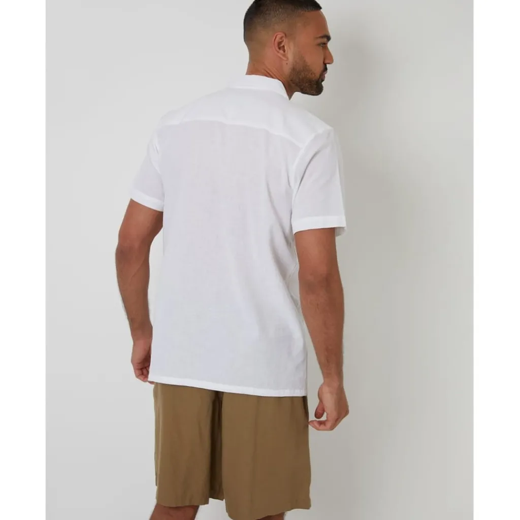 Shirts*Threadbare Sht Ss Avalwood in White