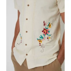Shirts*Threadbare Sht Ss Combes in Beige
