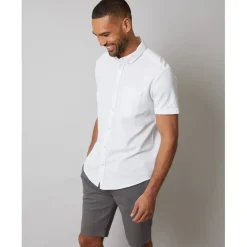 Shirts*Threadbare Sht Ss Majestic in White