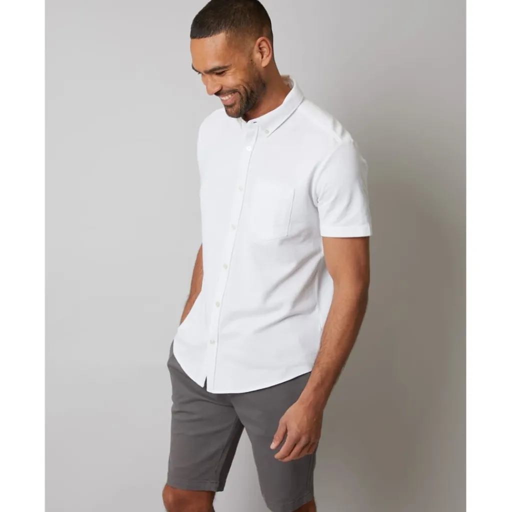 Shirts*Threadbare Sht Ss Majestic in White