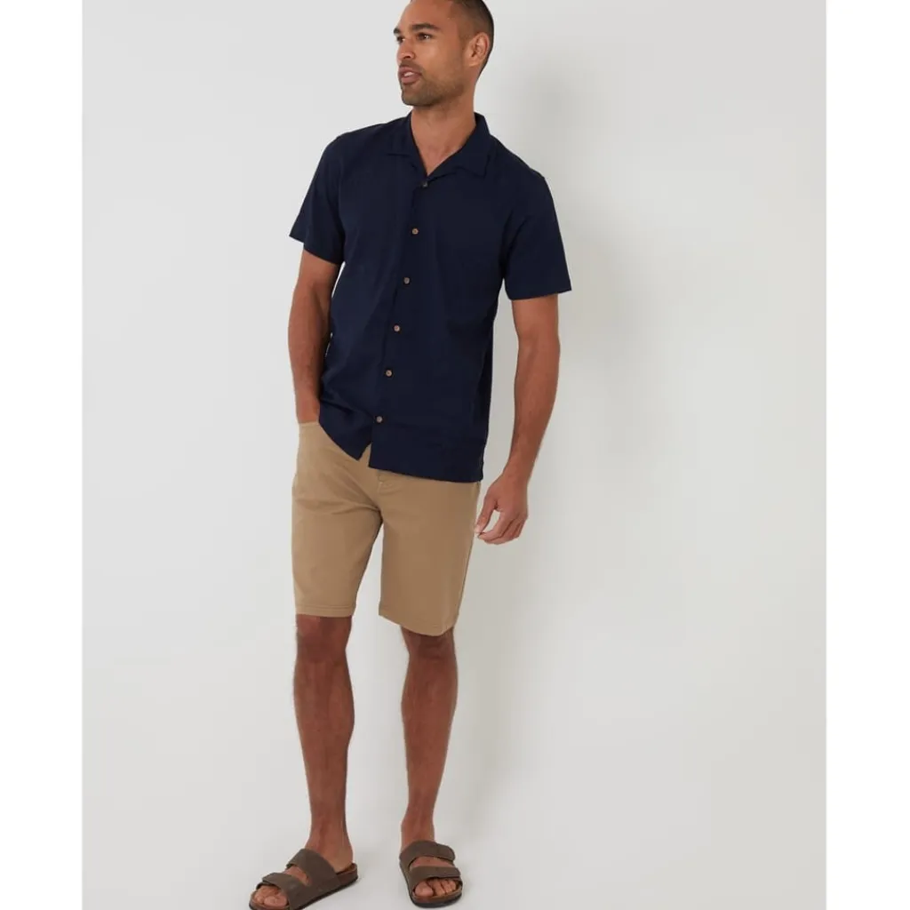 Shirts*Threadbare Sht Ss Sago in Blue