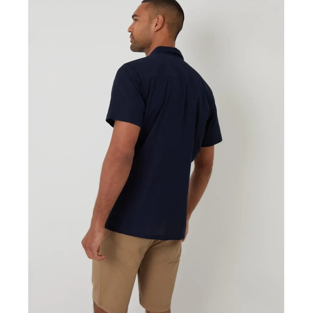 Shirts*Threadbare Sht Ss Sago in Blue