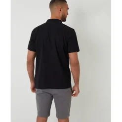 Shirts*Threadbare Sht Ss Urmston in Black