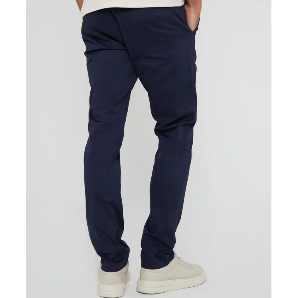 Trousers*Threadbare Slim Cut Chinos in Blue