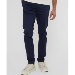 Trousers*Threadbare Slim Cut Chinos in Blue