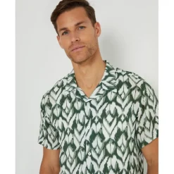 Shirts*Threadbare Ss Corb Shrt in Green