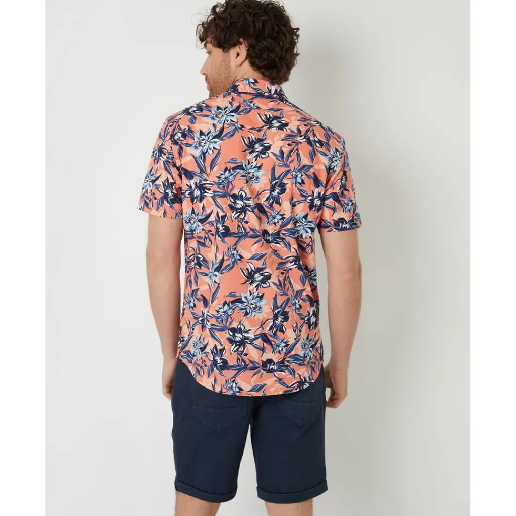 Shirts*Threadbare Ss Lthm Shrt in Pink