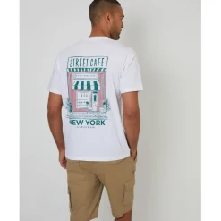 T-Shirts And Vests*Threadbare Tee Albany in White