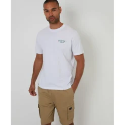 T-Shirts And Vests*Threadbare Tee Albany in White