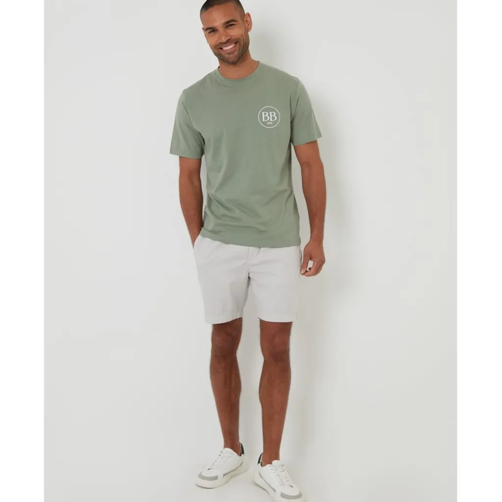 T-Shirts And Vests*Threadbare Tee Rune in Green