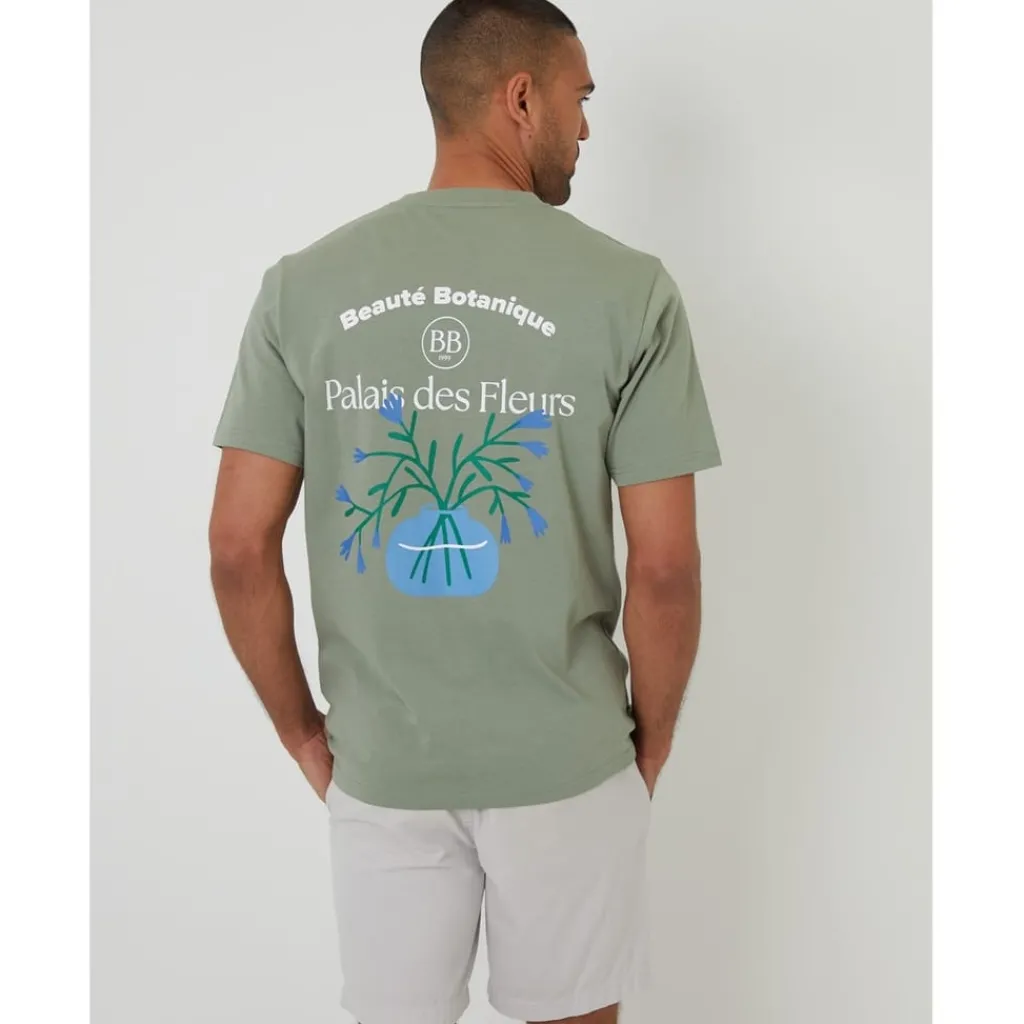 T-Shirts And Vests*Threadbare Tee Rune in Green