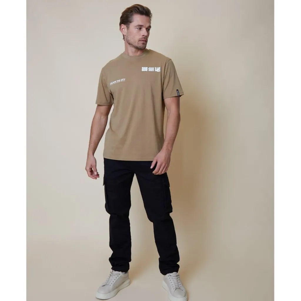 Knitwear*Threadbare Tee Scatter in Brown