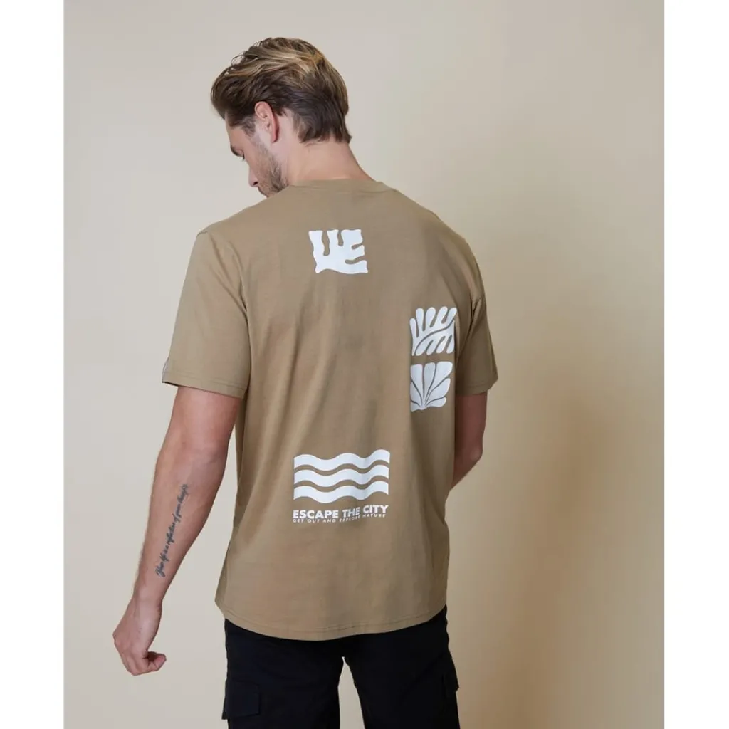 Knitwear*Threadbare Tee Scatter in Brown