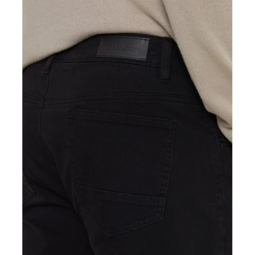 Trousers*Threadbare Wyesdale tr in Black