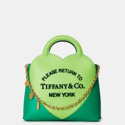 Bags*Tiffany Charm Tote S in Green