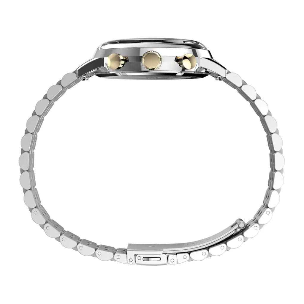 Jewellery-Watches*Timex Marlin Quartz Chrono in Silver