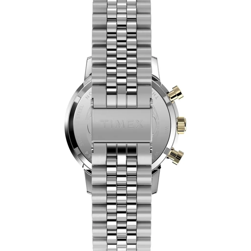 Jewellery-Watches*Timex Marlin Quartz Chrono in Silver