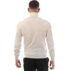 Knitwear*Tom Ford Fine Gauge Cashmere Silk Roll Neck Sweater in Ivory