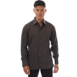 Formalwear*Tom Ford Long Sleeve Dress Shirt in Grey