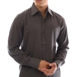 Formalwear*Tom Ford Long Sleeve Dress Shirt in Grey
