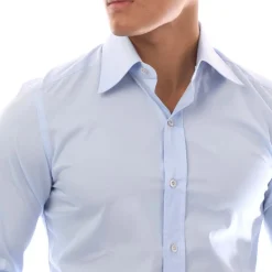 Formalwear*Tom Ford Long Sleeve Dress Shirt in Light Blue