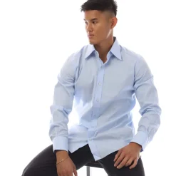 Formalwear*Tom Ford Long Sleeve Dress Shirt in Light Blue